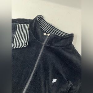 Cappagallo Women's Size Large Long Sleeve Full Zip Jacket Black 75% Cotton GHH0